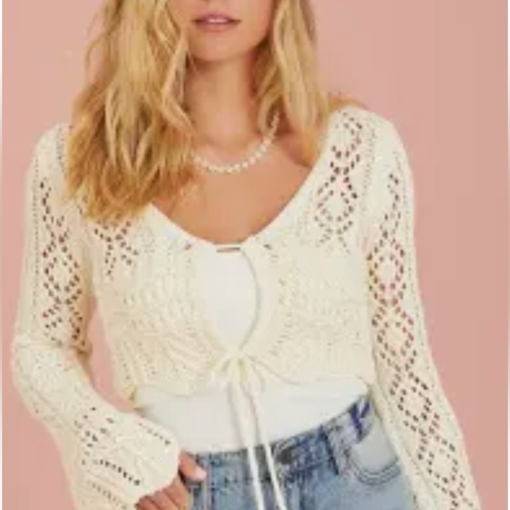 Crochet Shrug S/M - Picture 5 of 5